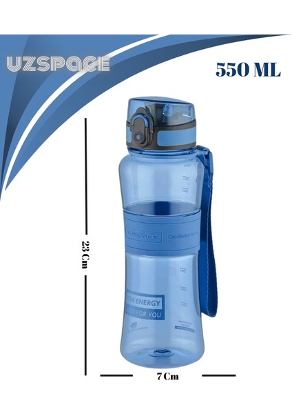 Explorer Tritan Su Matarası – 550 ml (New Design)
