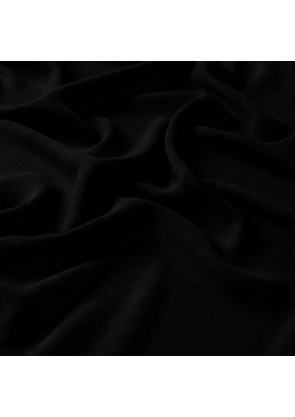 Ipekevi Dört Mevsim Monogram Desen Şal 04356-SIYAH Beyaz modelleri