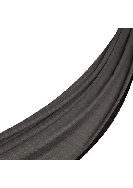 Ipekevi Dört Mevsim Monogram Desen Şal 04356-GÜMÜŞ