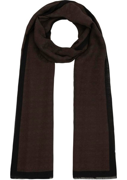 Ipekevi Dört Mevsim Monogram Desen Şal 04356-ACI Kahve fiyatları