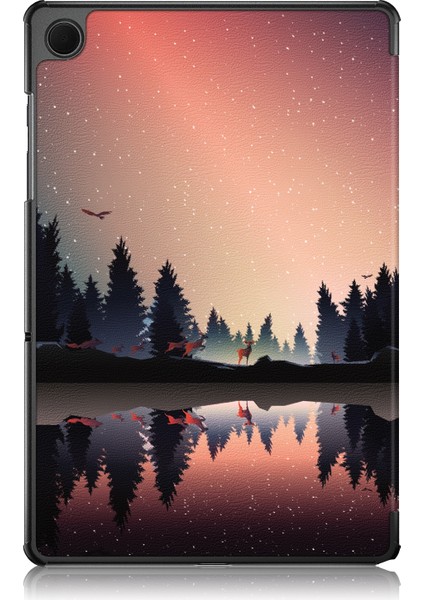 Samsung Galaxy Için Akıllı Deri A9 Tablet Kılıfı (Yurt Dışından)