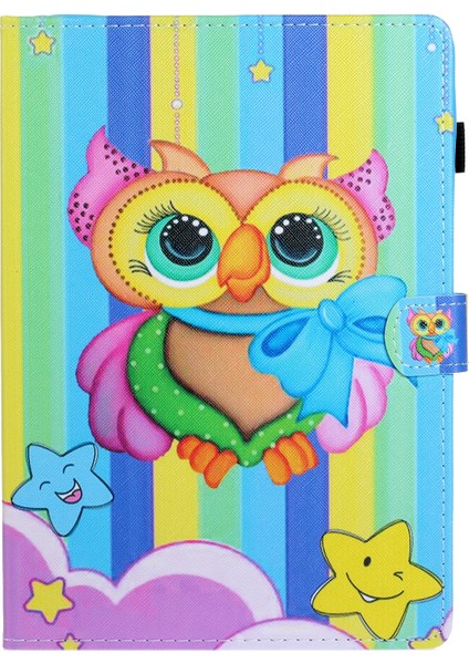 Samsung Galaxy Için Çizim Deri Kılıf A9 Tablet Kılıfı (Yurt Dışından)