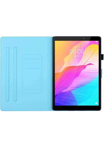 Samsung Galaxy Için Deri Tab A7 2020 T500 Tablet Kılıfı (Yurt Dışından)