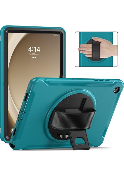 Samsung Galaxy Tab A9 Için Silikon Hibrit Pc Kılıfı+ / Tablet Kılıfı (Yurt Dışından) fiyatları