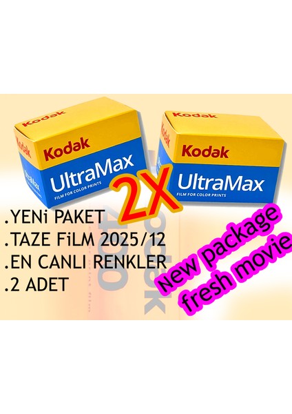 ULTRAMAX35MM Film 2 Adet