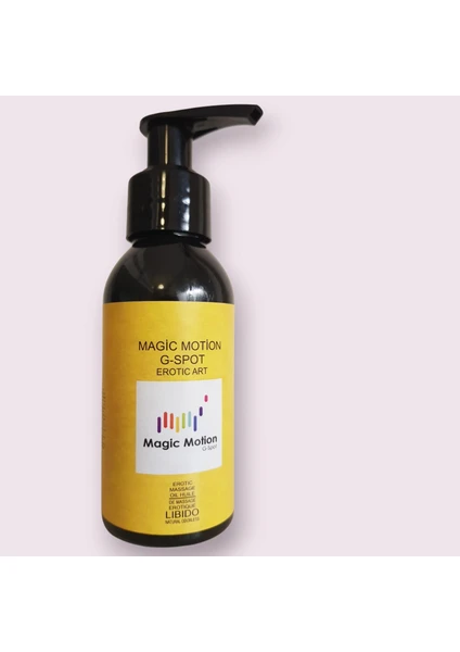 Magic Motion G-Spot Libido Masaj Yağı, Egzotik Libido Cinsel Masaj Yağı 100 ml