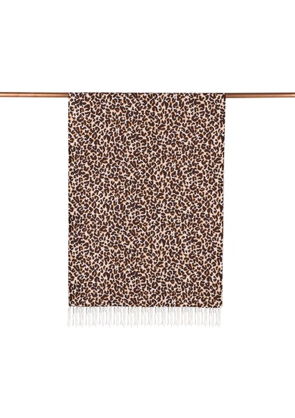 Ipekevi Leopar Desenli Ipek Şal 02452-KAHVE fiyatları