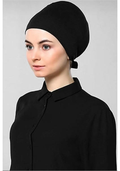 Düz Tesettür Penye Bone