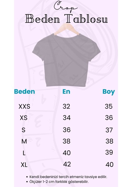 Ts 1989 Dlx Yazılı Crop Top, Taylor Swift Baskılı Crop