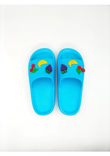 Yazlık Kadın Kaydırmaz Meyveli Plaj Deniz Havuz Terliği fiyatları