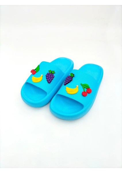 Yazlık Kadın Kaydırmaz Meyveli Plaj Deniz Havuz Terliği modelleri