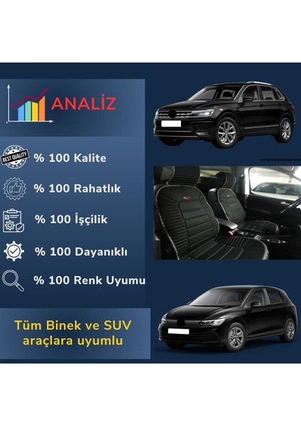 Oto Koltuk Minderi, Tüm Araçlara Uyumlu 2'li Set Özel Tasarım Minder Premium fiyatları