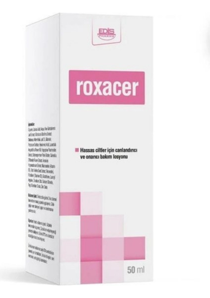Roxacer Hassas Cilt Canlandırıcı ve Onarıcı Losyon 50 ml