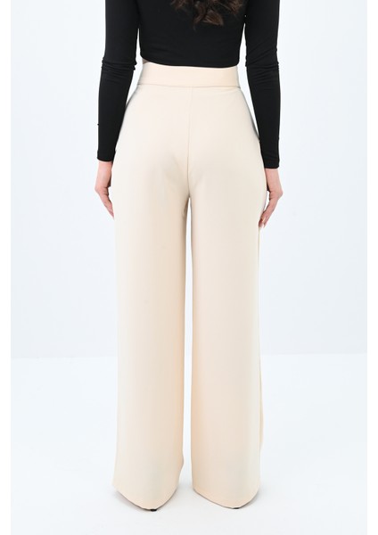 Kadın Palazzo Cep Detaylı Pantolon 6270-24 indirimleri