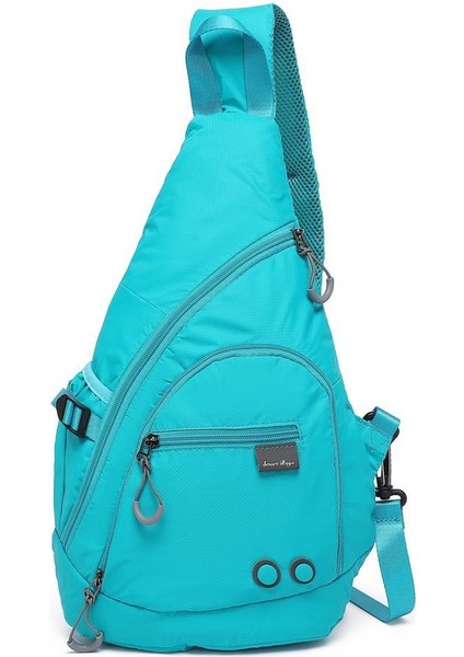 Ekstra Hafif Uniseks Bodybag Omuz Çantası BC 3228 - Turkuaz modelleri