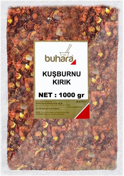 Kırık Kuşburnu Tane 1000 gr