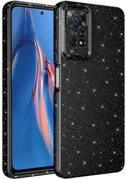 Xiaomi Redmi Note 12 Pro 4g Kılıf Koton Simli Silikon