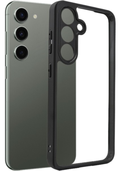 Samsung Galaxy Uyumlu S24 Kılıf Kamera Korumalı Roll Frosted Tpu Kapak