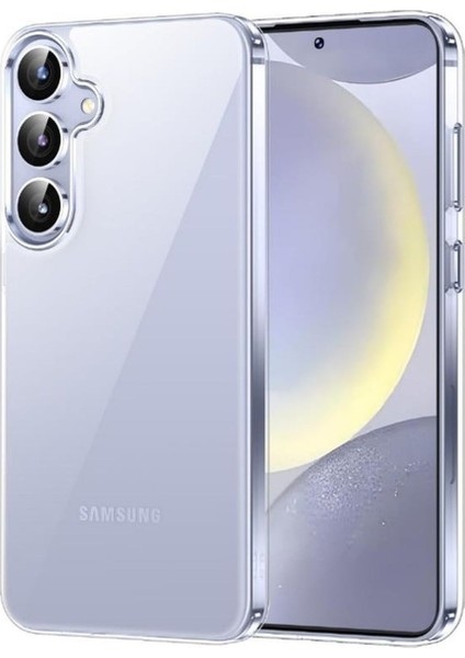 Samsung Galaxy Uyumlu Uyumlu S24 Kılıf Lüks Korumalı Tpu Süper Silikon