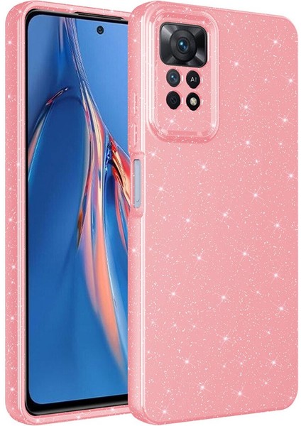 Xiaomi Redmi Note 12 Pro 4g Kılıf Koton Simli Silikon