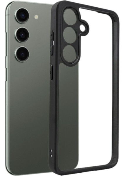 Samsung Galaxy Uyumlu S24 Kılıf Kamera Korumalı Roll Frosted Tpu Kapak