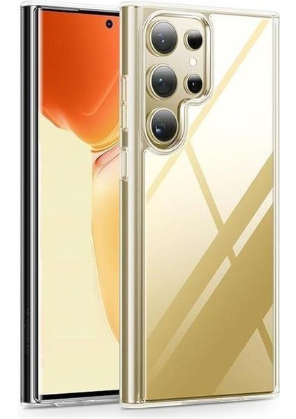 Samsung Galaxy Uyumlu Uyumlu S24 Ultra Kılıf Lüks Korumalı Tpu Süper Silikon
