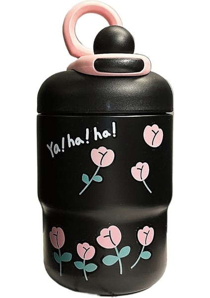 Karikatür Taşınabilir Yalıtımlı Paslanmaz Çelik Su Bardağı (Yurt Dışından)