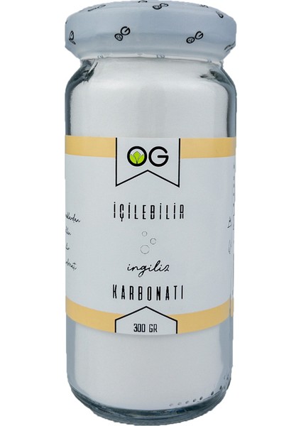 İçilebilir İngiliz Karbonatı 300 gr Bebekler İçin Doğal ve Güvenli Kullanım