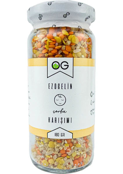 OG natural Ezogelin Çorba Karışımı 180 Gr +9Ay