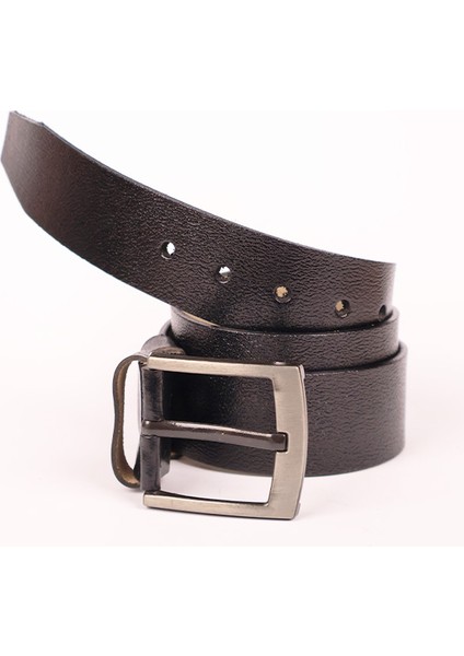 Deri Kösele Siyah Erkek Kemeri 4 cm modelleri