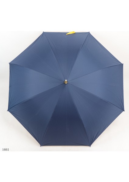 Düz Direkli Şemsiye, Çift Katmanlı Siyah Kauçuk Şemsiye, Sarı Orta Çubuk Fiber Kemik Güneş Koruması ve Uv Korumalı Güneş Şemsiyesi (Yurt Dışından)