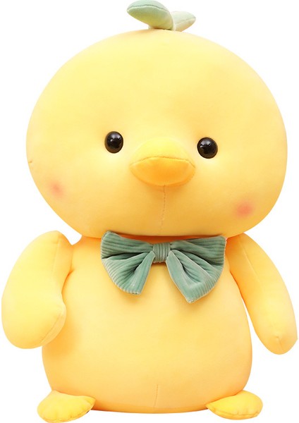 Sevimli Ördek Bebek Peluş Oyuncak Yazılımı Sevimli Küçük Sarı Ördek Bebek Yastık Kumaş Peluş Oyuncak 75 cm (Yurt Dışından)