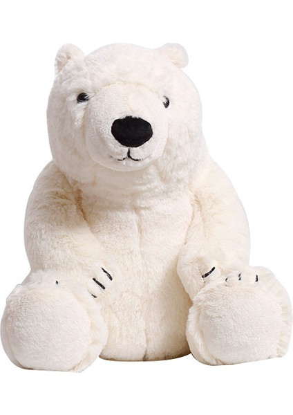 Kutup Ayısı Bebek Sevimli Peluş Oyuncak Büyük Bebek Çocuk Hediye (Yurt Dışından)