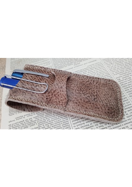 Crazy Hors Hakiki Deri El Emeği Kalemlik Kalem Kutu 27 cm 6 cm 603E fiyatları