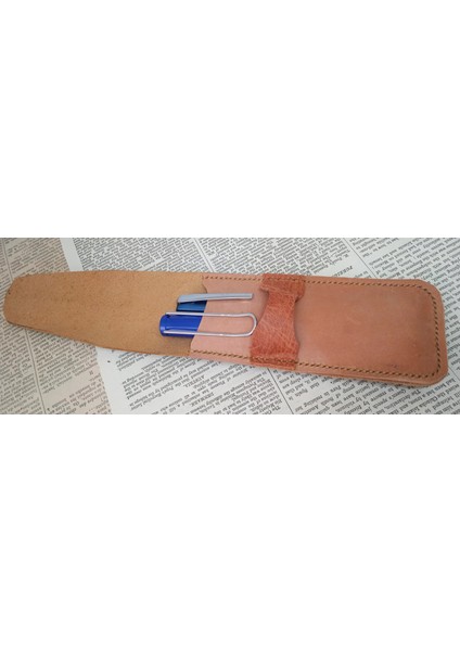 Crazy Hors Hakiki Deri El Emeği Kalemlik Kalem Kutu 27 cm 6 cm 603D fiyatları