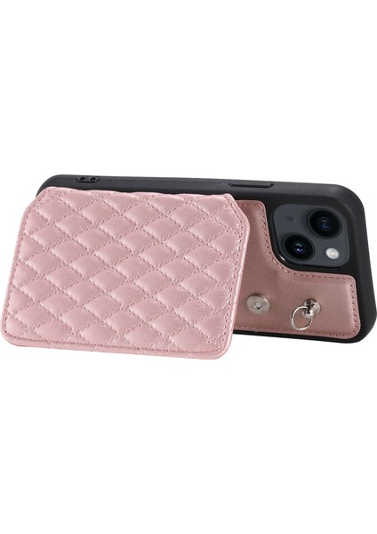 Iphone 15 Plus Rfıd Engelleme Kılıfı Düşüş Dayanıklı Pu+Tpu Telefon Kabuğu Bilek Kayış Rose Altın (Yurt Dışından) indirimleri
