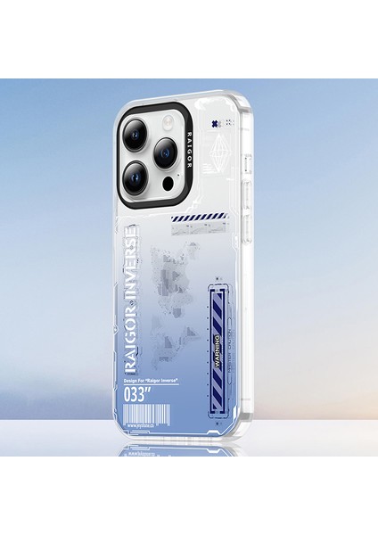 Iphone 15 Pro Case Imd Desen Tpu+Pc Arka Kapak-Mavi Için Mecha Serisi (Yurt Dışından) fiyatları