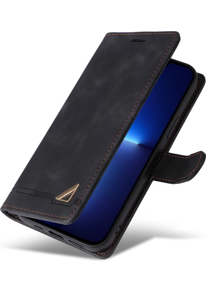 Iphone 15 Pro Için Pro-Cratch Pu Deri Derecilik Kabuk Flip Cüzdan Cilt Touch Telefon Kılıfı Kapak Black (Yurt Dışından) indirimleri