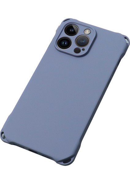 Iphone 15 Pro Four Corners Için Arka Kapak Damla Kanıtı Cep Telefonu Tpu Case-Blue (Yurt Dışından)