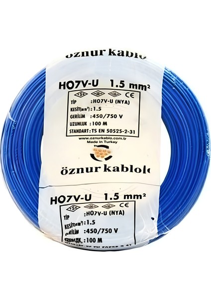 1,5 Luk Nya Öznur Kablo 100 M