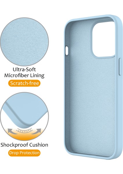 iPhone14 Pro Max Kickstand Case Pc+Silikon Kapağı Magsafe Sky ile Uyumlu Telefon Kılıfı (Yurt Dışından)