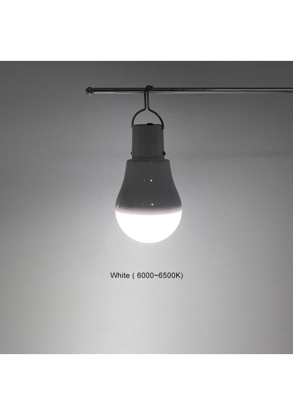 Beyaz Anblub Taşınabilir LED Solar Lamba Şarjlı Güneş Enerjisi Işık Paneli Powered Acil Durum Ampul Açık Bahçe Kamp Çadırı Balıkçılık (Yurt Dışından) fırsatları