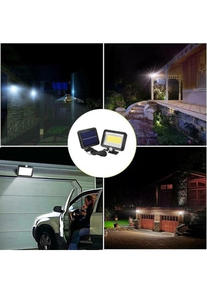 2 Adet Tarzı 120COB Cob Güneş Bölünmüş Duvar Lambası 3 Modu Su Geçirmez Hareket Sensörü Bahçe Sokak Lambaları Bahçe Güvenlik Duvar Lambası Için Güneş Lambası (Yurt Dışından) fırsatları
