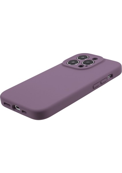 iPhone12 Pro Max Için 6.7 Inç Hassas Kesim Ince Telefon Kasası Sıvı Silikon+Pc Anti-Damla Telefon Kapak-Mor (Yurt Dışından) fırsatları