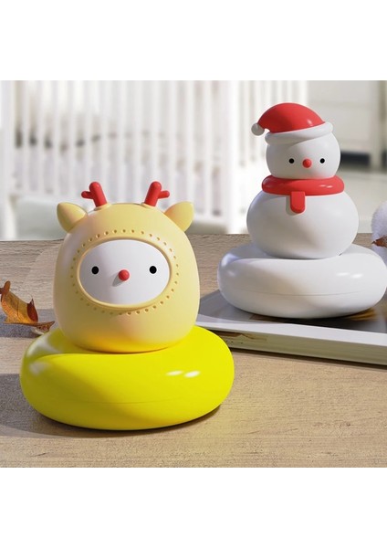 Dinozor Çocuk Gece Lambası Ayı Tavşan Bebek Gece Lambası Sevimli Ev Yatak Odası Çocuk USB Karikatür LED Lamba Noel Hediyesi (Yurt Dışından)