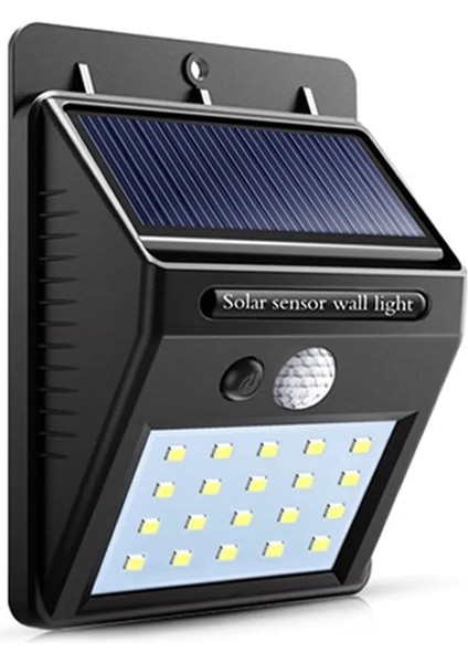 Sıcak 20 LED Güneş Işığı Açık Hareket Sensörü Şarj Güneş Duvar Işık Su Geçirmez Acil Durum LED Işığı Sokak Bahçe Sundurma Lambası (Yurt Dışından)