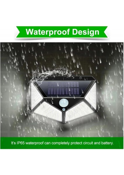 2 Adet Tarzı 30 Gün 100 Güneş LED Işık Açık Spot Işık Sensörü ile Hareket Su Geçirmez Güneş Lambası 3 Modları Bahçe Dekorasyon Için Güçlü Güneş Işığı (Yurt Dışından) modelleri