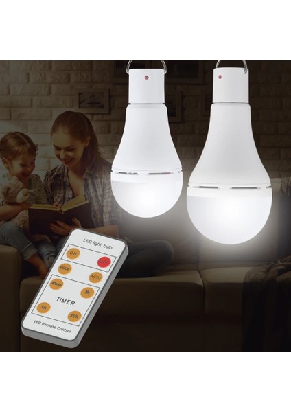 7W Taşınabilir Cob LED Solar Lamba USB Şarj Edilebilir Güneş Enerjisi Işık Paneli Powered Acil Durum Ampul Açık Kamp Çadır Balıkçılık (Yurt Dışından)