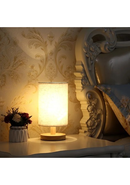 A3 Stili B1 LED Masa Lambası Yatak Odası Dekorasyon Şarj Edilebilir Lamba Kumaş Abajur Okuma Işıkları Başucu Oturma Odası Aydınlatma Armatürü Hediyeler (Yurt Dışından) fiyatları