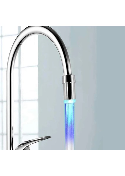 Yenı LED Gece Lambası Rgb Musluk Yaratıcı Su Lambası Duş Lambaları Romantik 7 Renkli Banyo Ev Banyo Dekoratif Işıklar (Yurt Dışından) modelleri